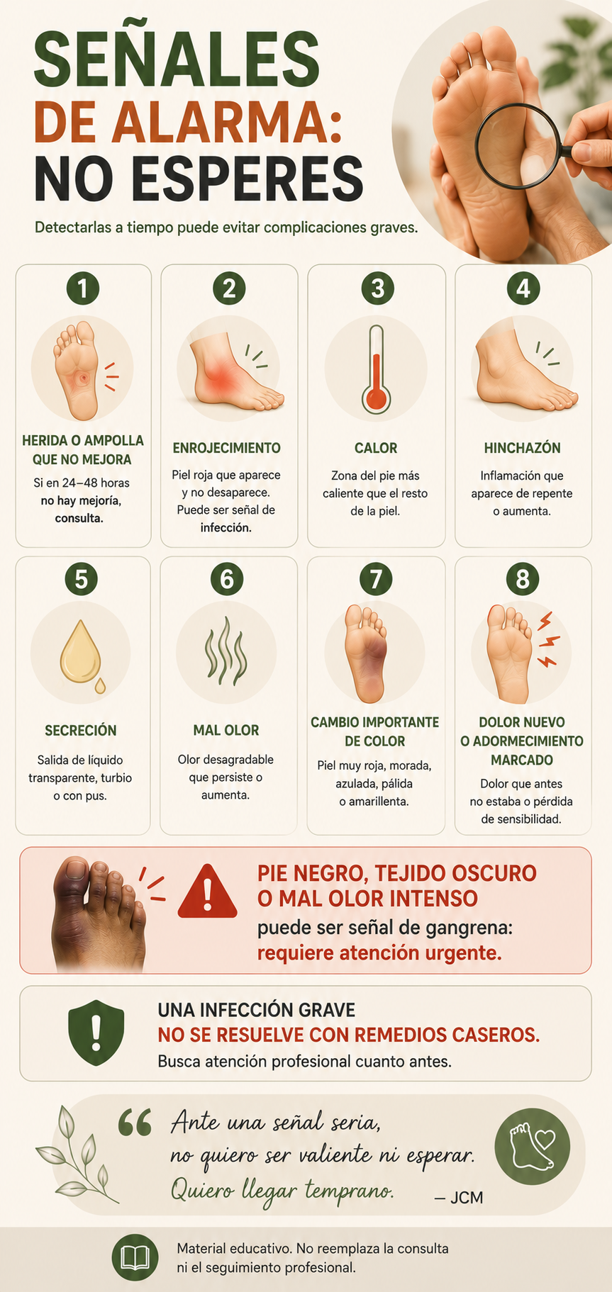 Señales de alarma